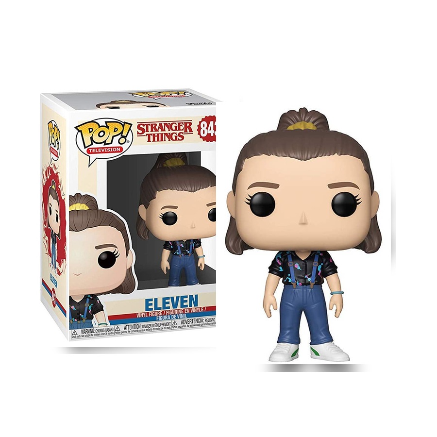 Funko Pop Eleven Ponytail Stranger Things 843 con Pop e scatola