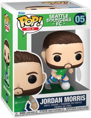 Funko Pop Calcio #5 Jordan Morris, Seattle Sounders FC