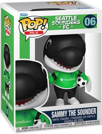 Funko Pop Calcio #6 Sammy the Sounder, Seattle Sounders FC