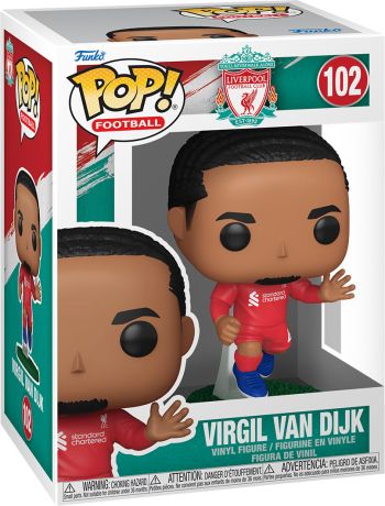 Funko Pop Calcio #102 Virgil Van Dijk (Liverpool)