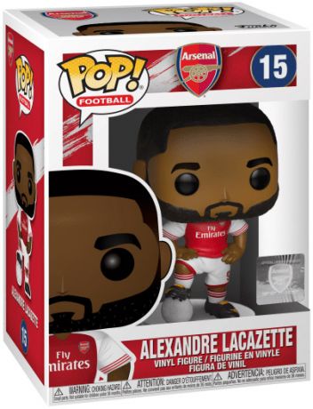 Funko Pop Calcio #15 Alexandre Lacazette, Arsenal