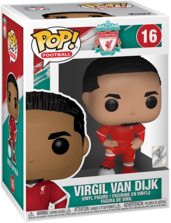 Funko Pop Calcio #16 Virgil Van Dijk, Liverpool