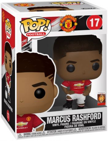 Funko Pop Calcio #17 Marcus Rashford, Manchester United