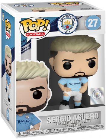 Funko Pop Calcio #27 Sergio Agüero, Manchester