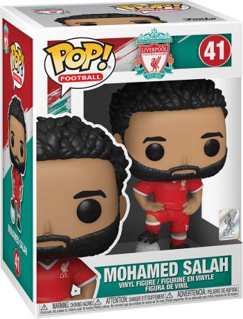 Funko Pop Calcio #41 Mohamed Salah, Liverpool