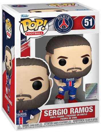 Funko Pop Calcio #51 Sergio Ramos, PSG