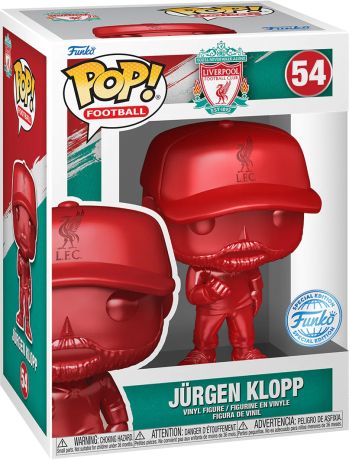 Funko Pop Calcio #54 Jürgen Klopp (Liverpool) Metallic Red