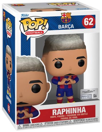 Funko Pop Calcio #62 Raphinha (FC Barcelona)