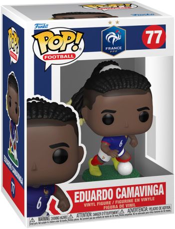 Funko Pop Calcio #77 Eduardo Camavinga (French Team)