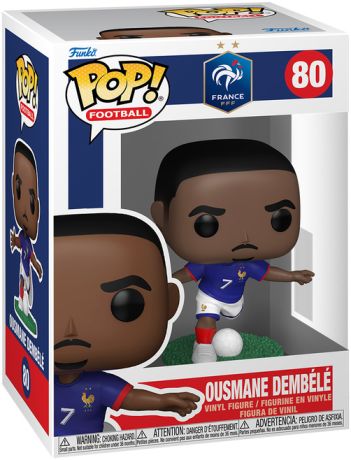 Funko Pop Calcio #80 Ousmane Dembélé (French Team)