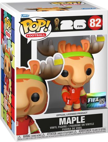 Funko Pop Calcio #82 Maple (Mascot World Cup 2026)