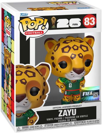 Funko Pop Calcio #83 Zayu (Mascot World Cup 2026)