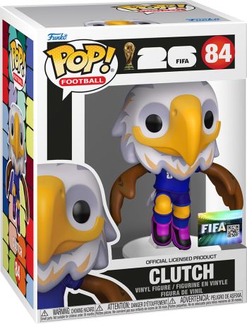 Funko Pop Calcio #84 Clutch (Mascot World Cup 2026)