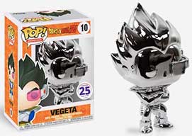 10 Vegeta Silver Chrome