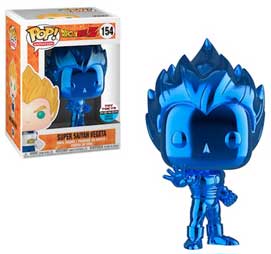 Super Saiyan Vegeta cromo  blu #154
