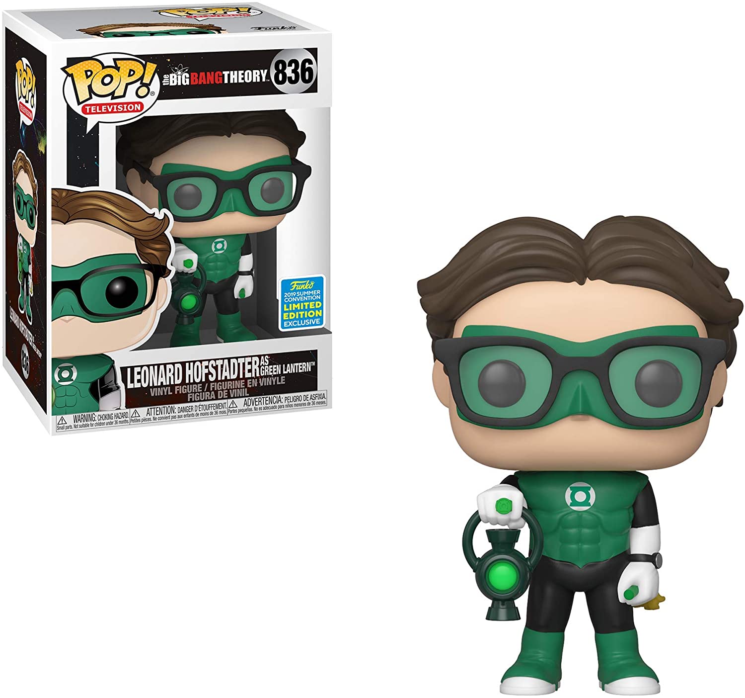 Leonard Hofstadter Green Lantern #836