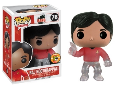 Raj Koothrappali Star Trek Transporting#76