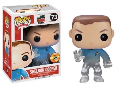 Sheldon Cooper Star Trek Transporting #73