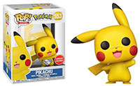 Funko-Pop-Pokemon-553-Pikachu-Waving-Diamond-Collection-GameStop-exclusive