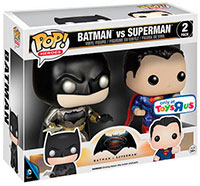 2-Pack Batman vs Superman Metallic