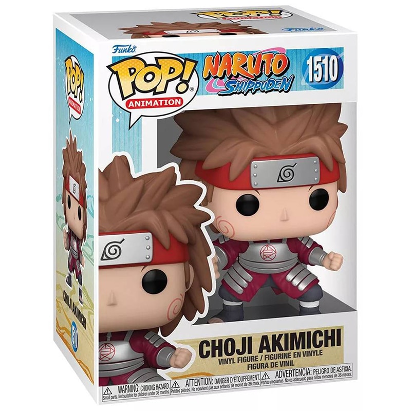 Funko Pop Choji Akimichi Naruto Shippuden #1510 con scatola