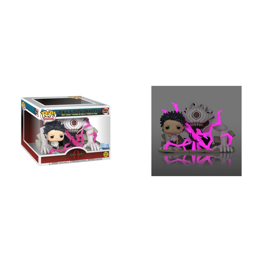 Funko Pop Jujutsu Kaisen Rika & Yuta Okkotsu - Glow in the Dark #2321