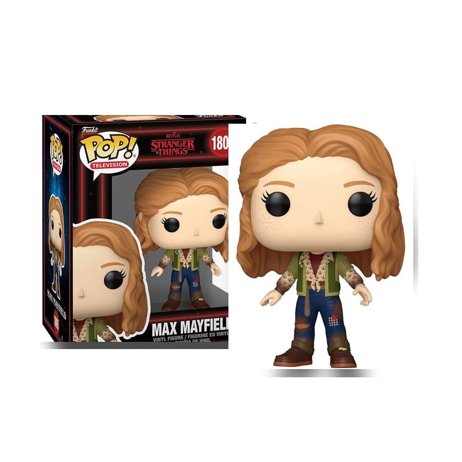 Funko Pop Max Mayfield Season 5 Stranger Things 1805 con Pop e scatola
