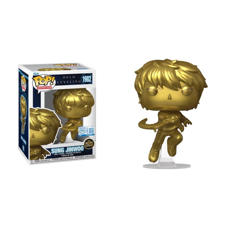 Funko Pop Solo Leveling Sung Jinwoo - Gold #1982