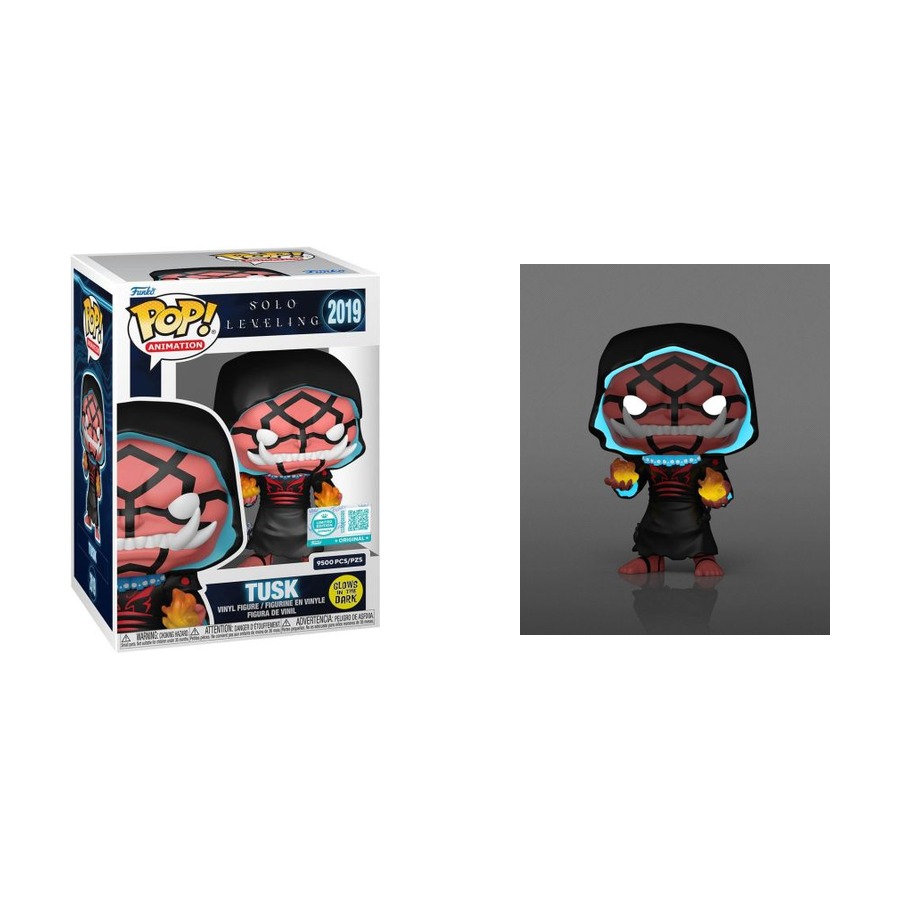 Funko Pop Solo Leveling Tusk - Glow in the Dark #2019