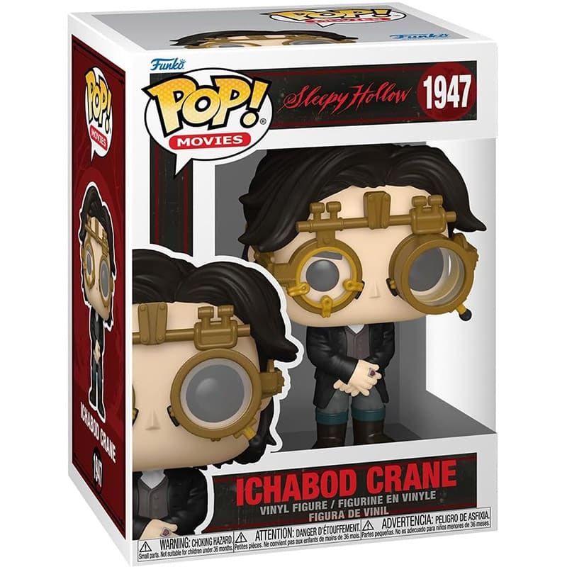 Funko Pop Ichabod Crane Sleepy Hollow 1947 con scatola