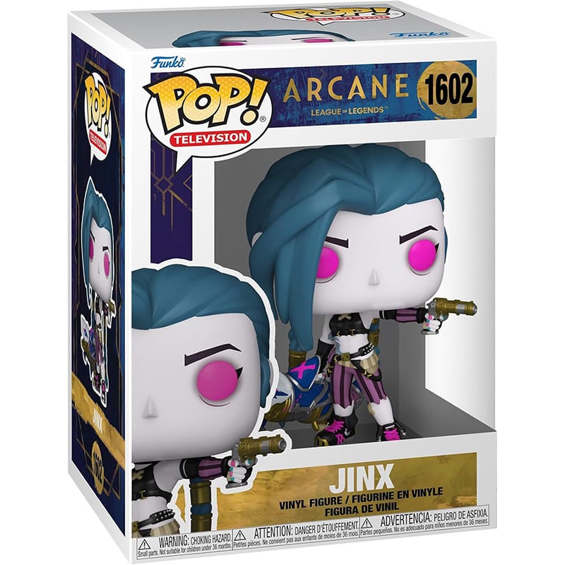 Funko Pop Jinx Arcane 1602 con scatola