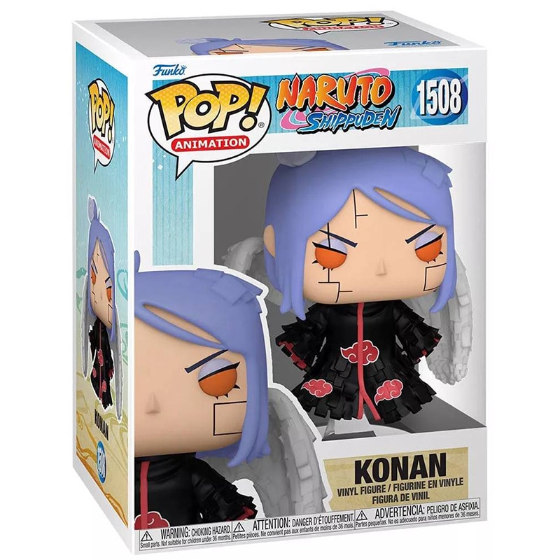 Funko Pop Konan Naruto Shippuden #1508 con scatola