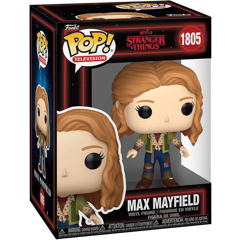 Funko Pop Max Mayfield Season 5 Stranger Things #1805 con scatola