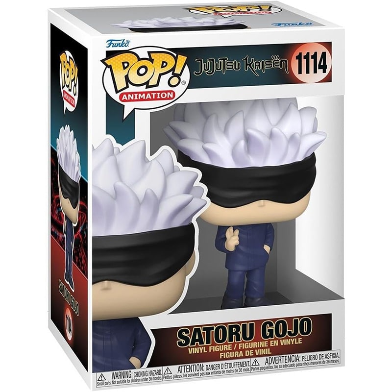 Funko Pop Satoru Gojo Jujutsu Kaisen 1114 con scatola