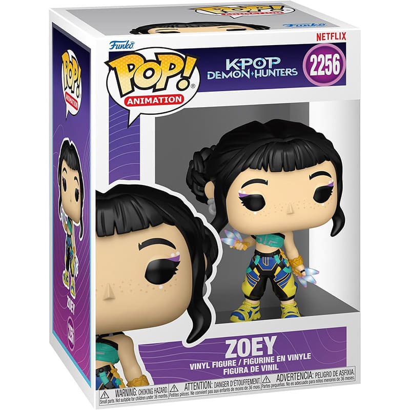 Funko Pop Zoey KPop Demon Hunters #2256 con scatola