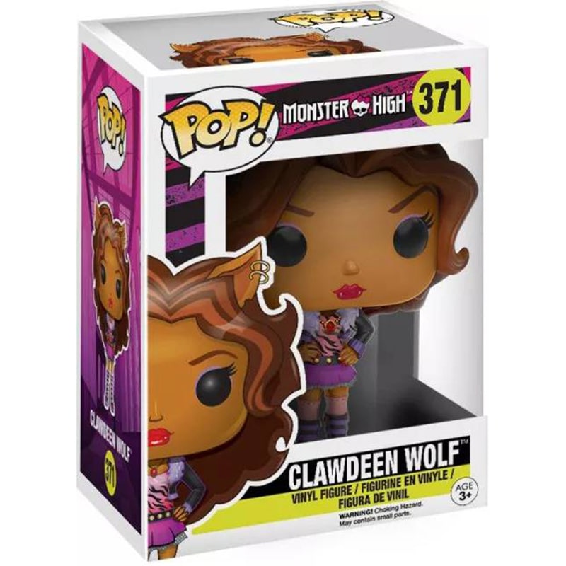 Clawdeen Wolf with curly hair (Monster High) #371 con scatola