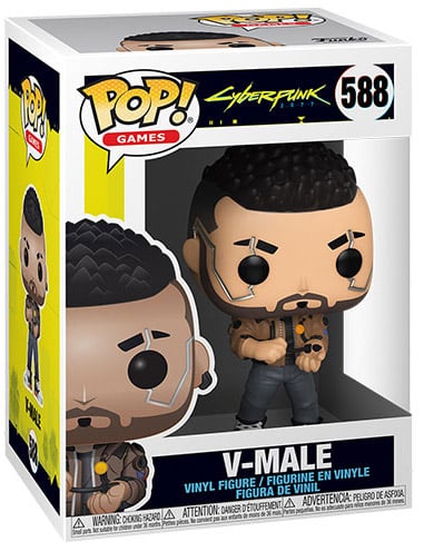 Funko Pop! Cyberpunk 2077 V-Male #588