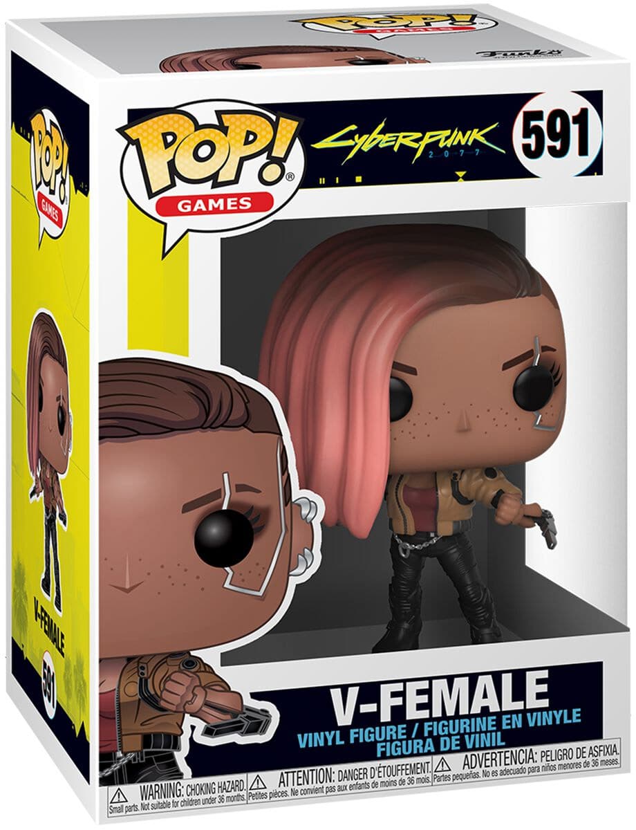 Funko Pop! Cyberpunk 2077 V-Female #591