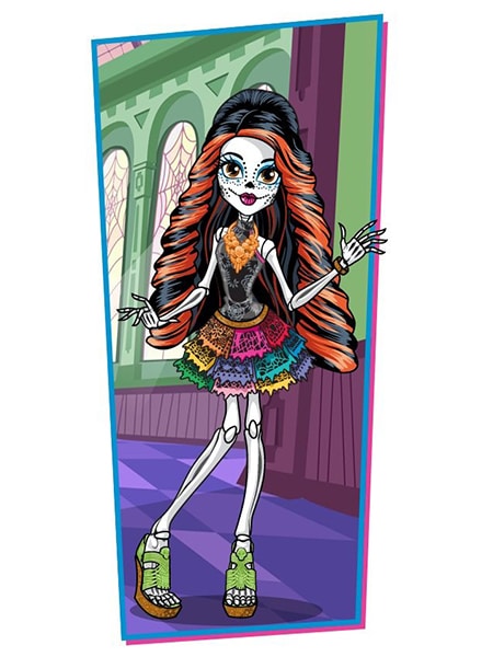 Skelita Calaveras (Monster High) #374 dettaglio 2