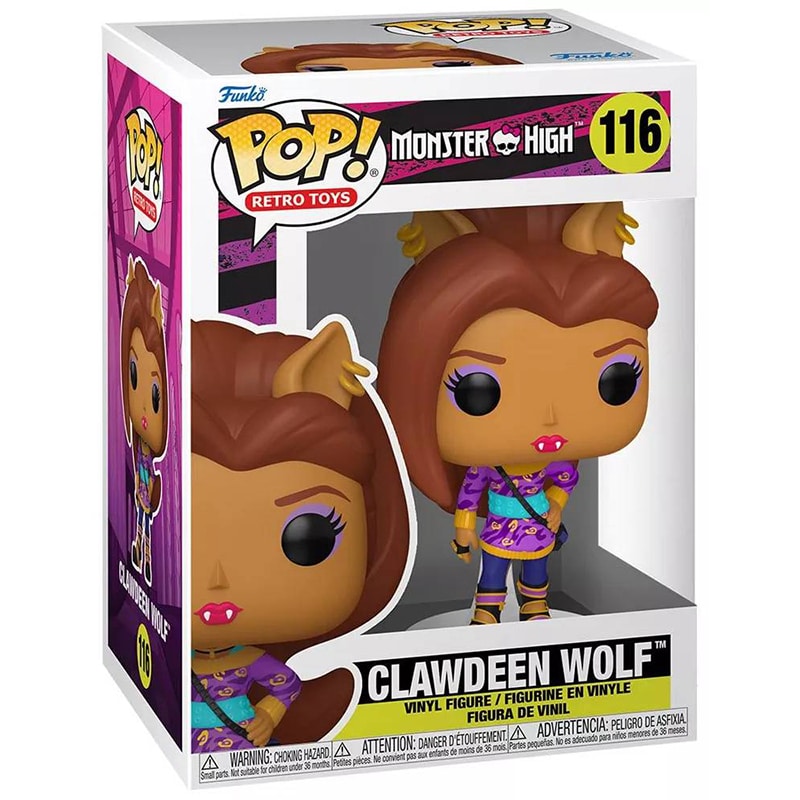 Funko Pop Clawdeen Wolf #116 con scatola
