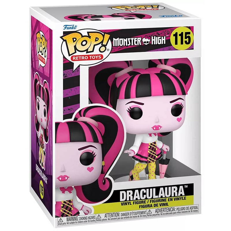Funko Pop Draculaura #115 con scatola