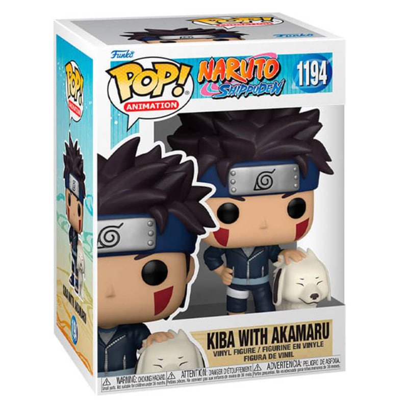 Scatola Funko Pop Kiba con Akamaru #1194