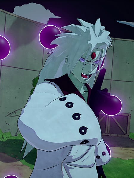 Madara Uchiha Six Paths nella serie Naruto Shippuden
