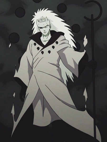 Madara Uchiha Six Paths nella serie Naruto Shippuden