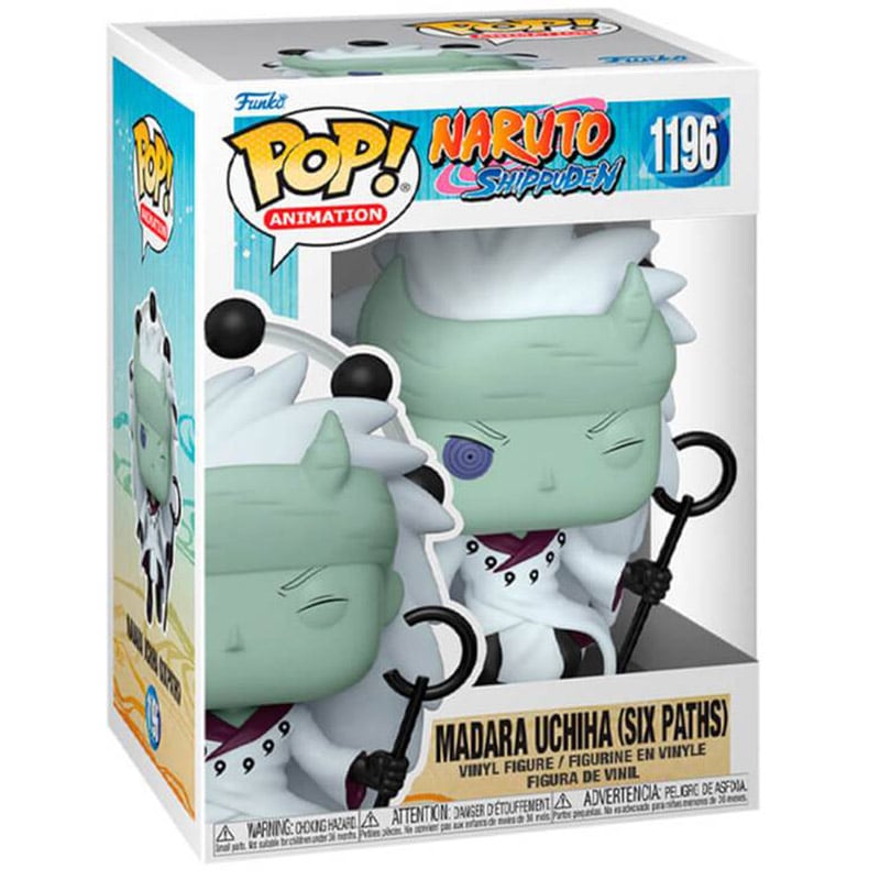 Scatola Funko Pop Madara Uchiha Six Paths #1196