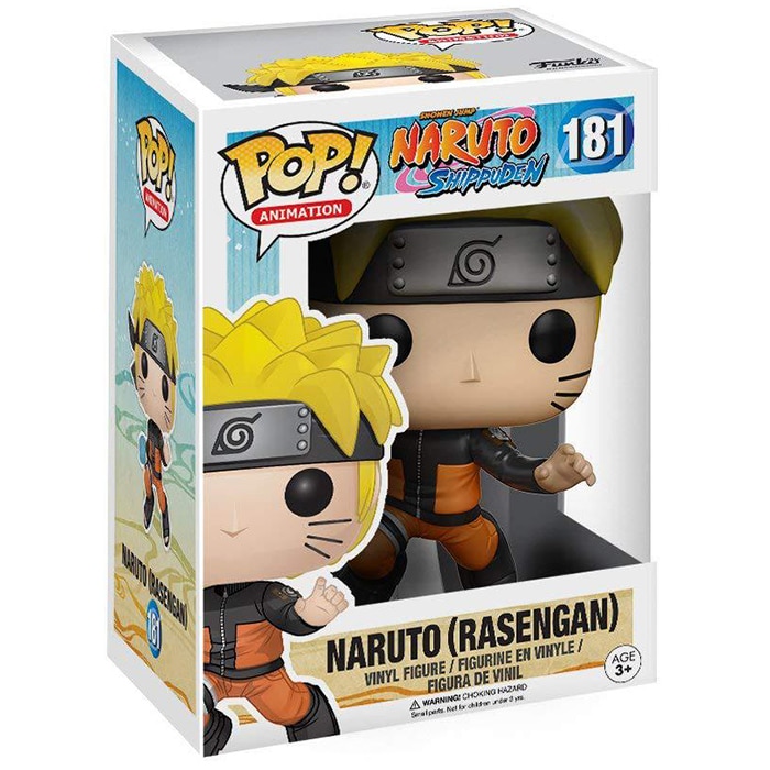 Scatola Funko Pop Naruto Uzumaki Rasengan #181