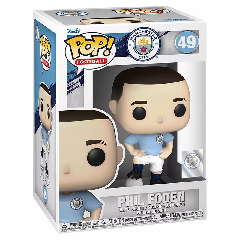 Funko Pop Phil Foden #49 con scatola