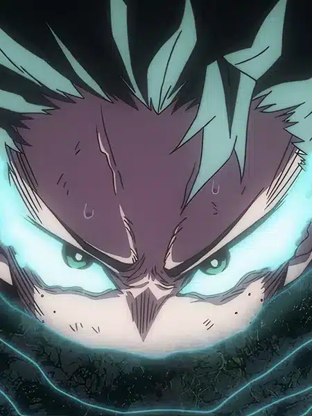 Deku nella serie anime My Hero Academia