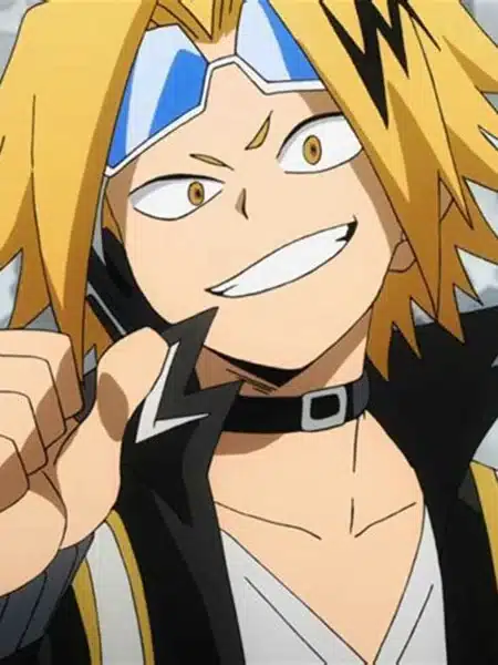 Denki Kaminari nella serie anime My Hero Academia