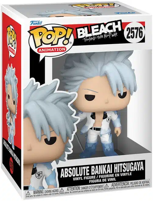 Funko Pop Absolute Bankai Hitsugaya Bleach #2576 con scatola